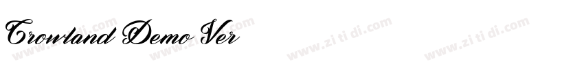 Growland Demo Ver字体转换